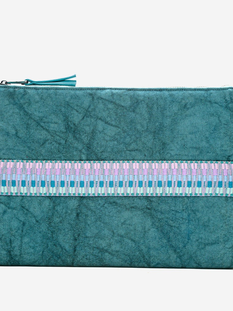 Marcelle Turquoise Computer Pouch