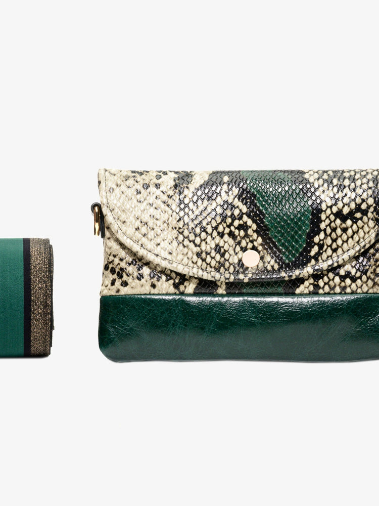Germaine Python Green
