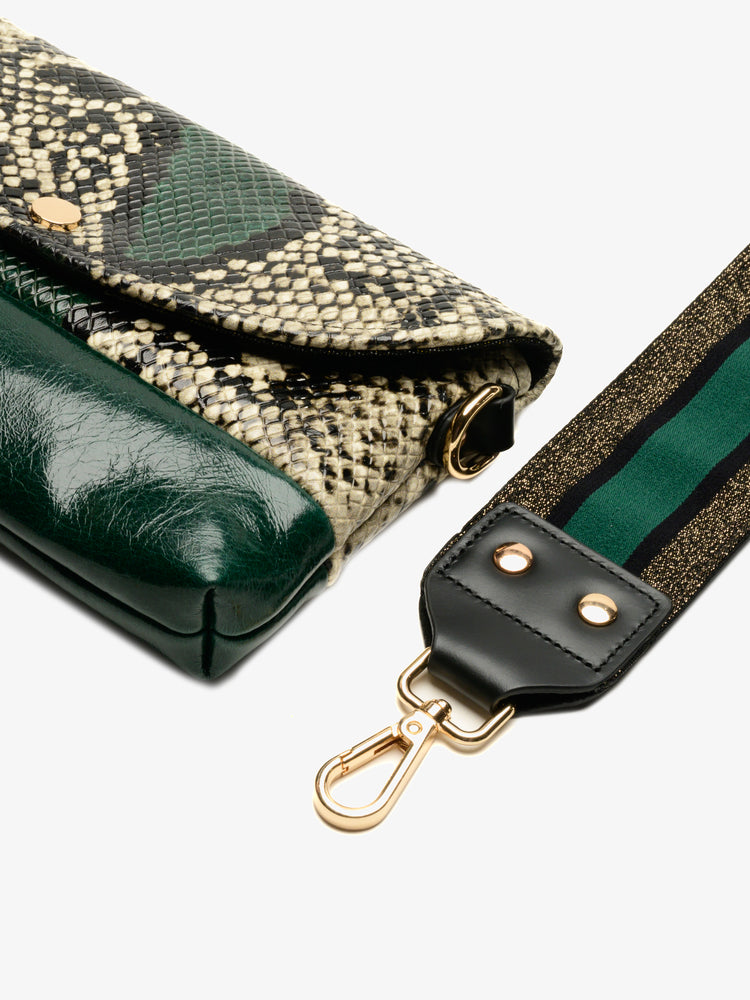 Germaine Python Green