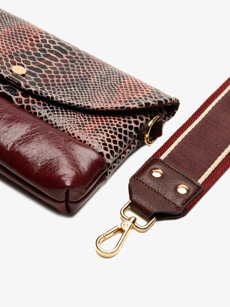 Germaine Burgundy Lizard