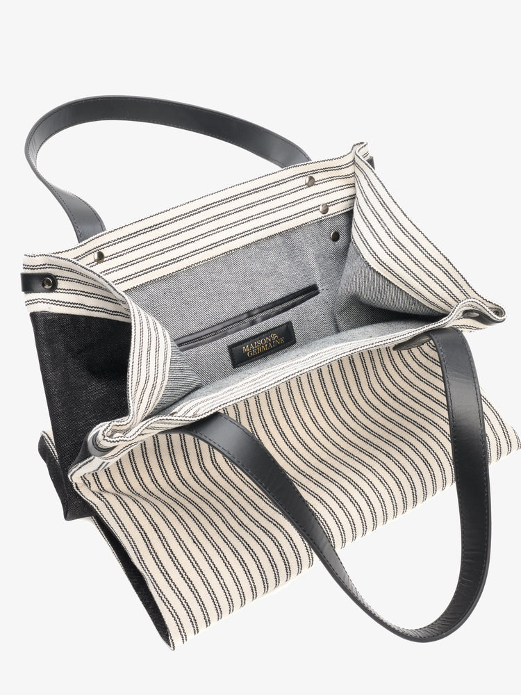 Mathilde Black Tote Bag