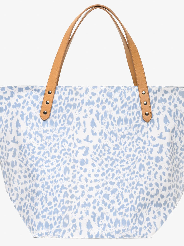 Bella Leo Blue Tote Bag