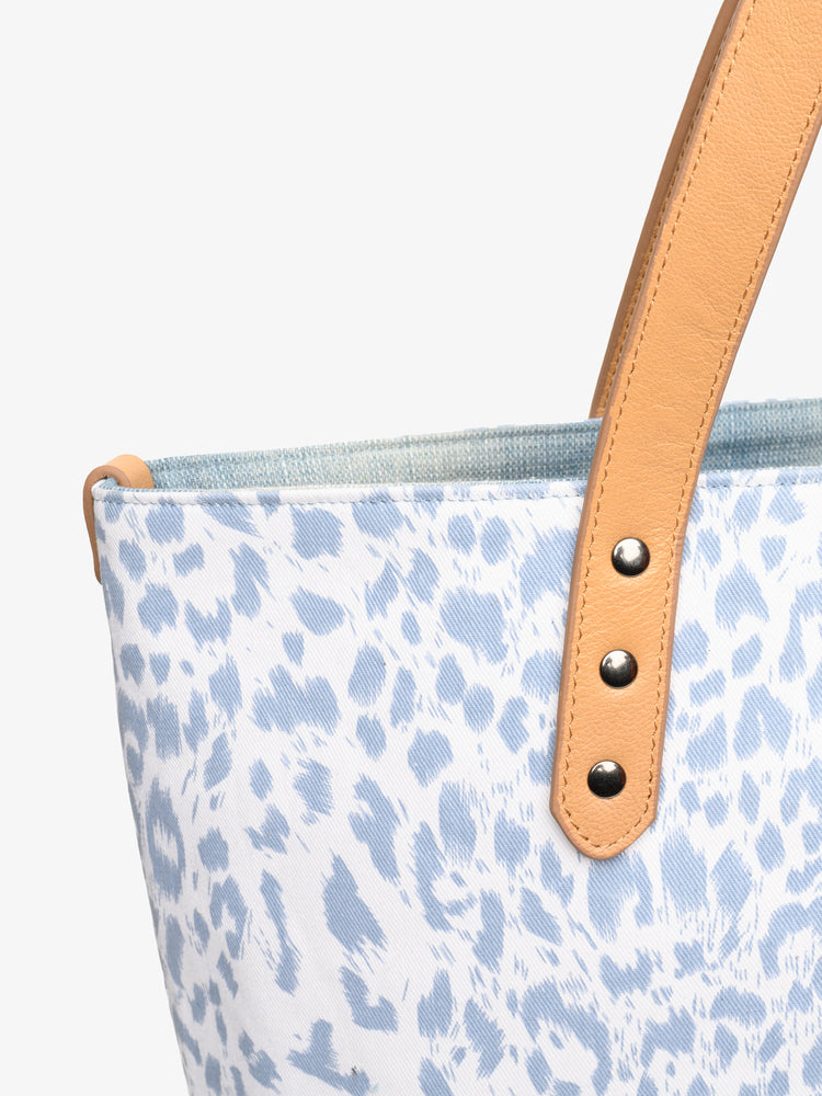Bella Leo Blue Tote Bag