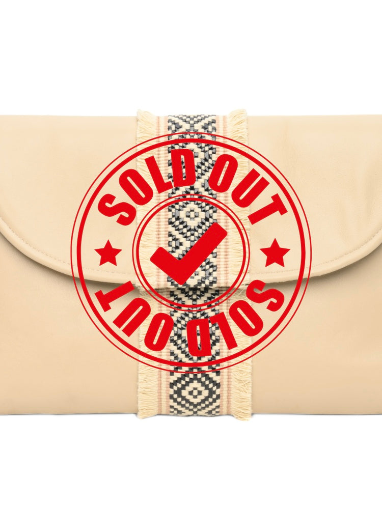 Odette Beige Clutch