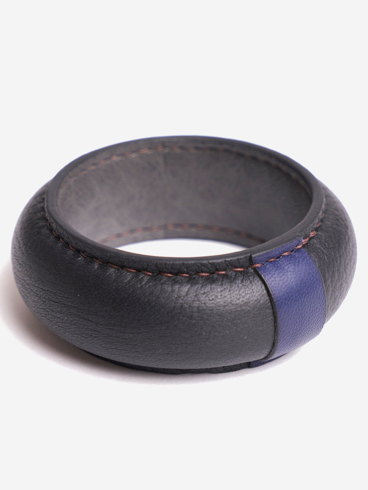 Matte Black Swahili Bangle