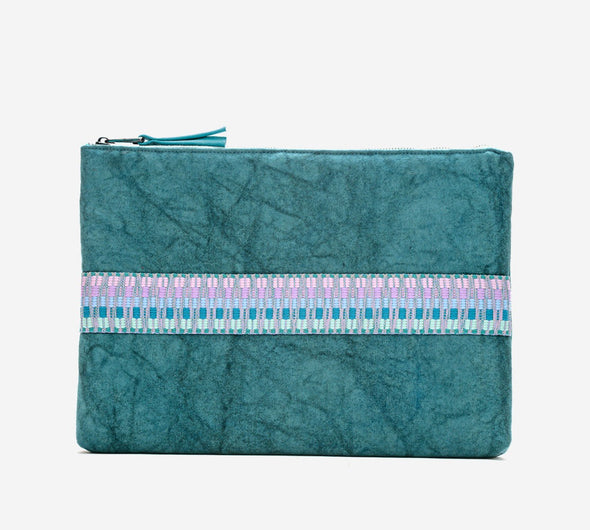 Marcelle Turquoise Computer Pouch 
