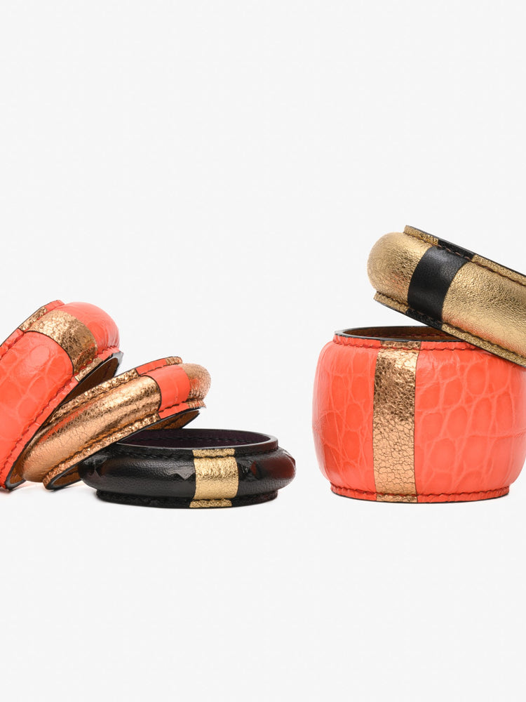 Bantu Gold Coral Bangle