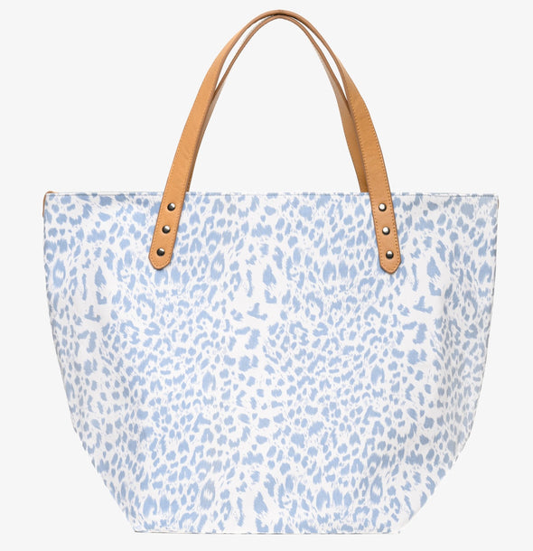 Bella Leo Blue Tote Bag