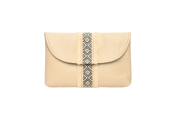 Odette Beige Clutch