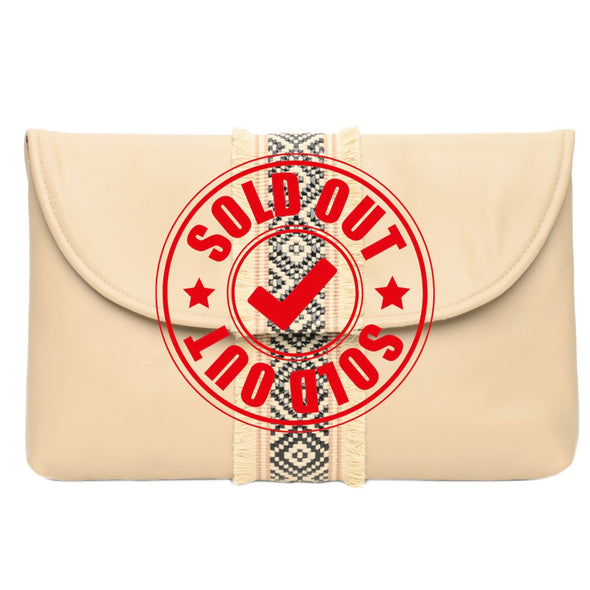 Pochette Odette Beige