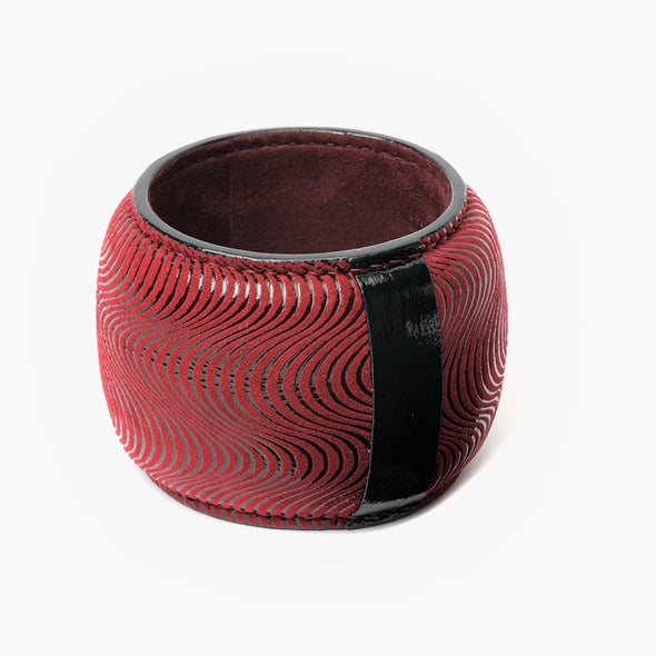 Jonc Maasai Rouge Wavy