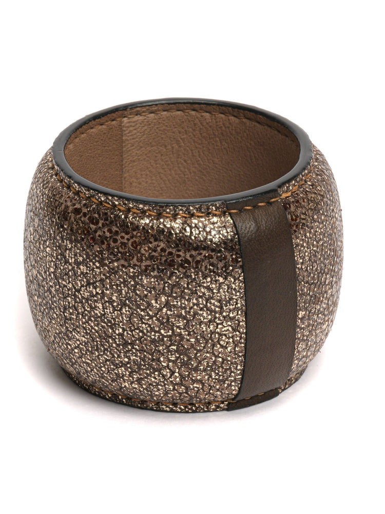 Maasai Sequin Bronze Bangle