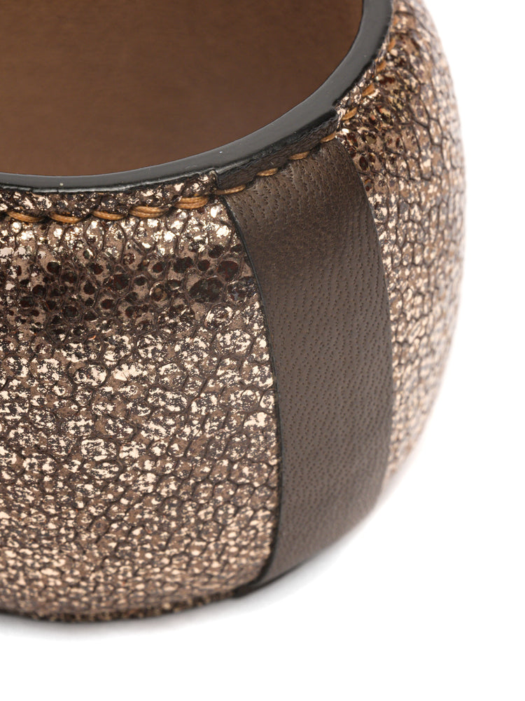 Maasai Sequin Bronze Bangle