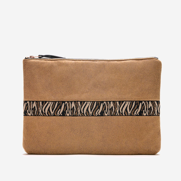 Martha Beige Laptop Pouch