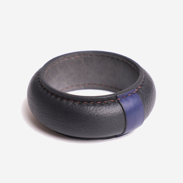Matte Black Swahili Bangle