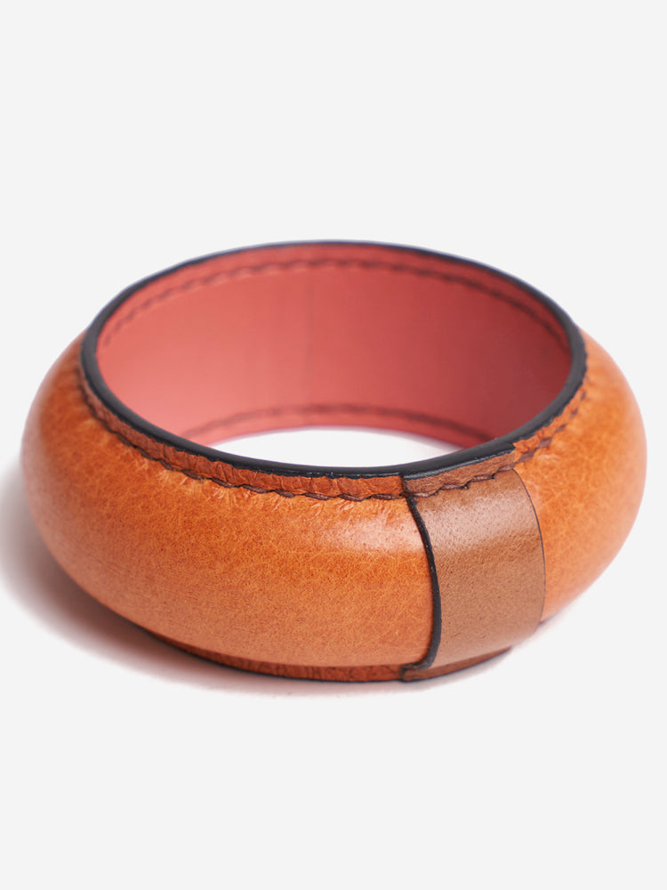 Tangerine Swahili Bangle