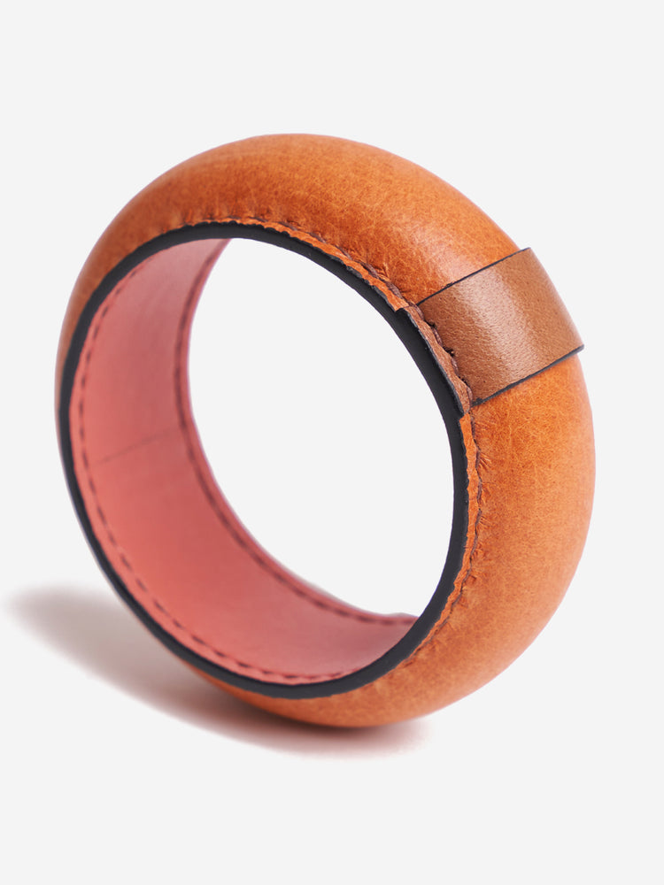 Tangerine Swahili Bangle